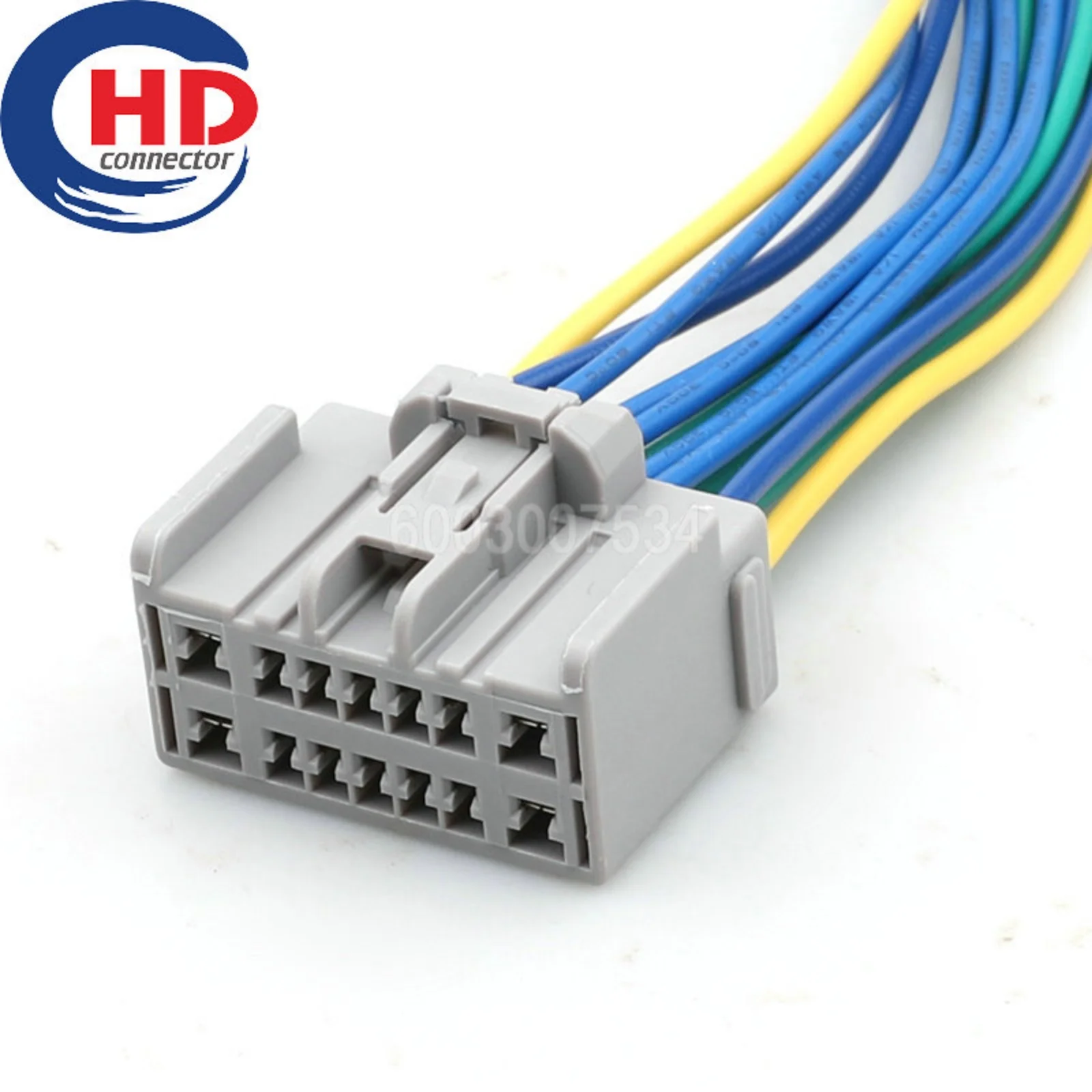 14Pin Unsealed 7283-6447-40 Auto Starter Female Connector Butt Plug Car Wire Cable Composite Connector for Chevrolet