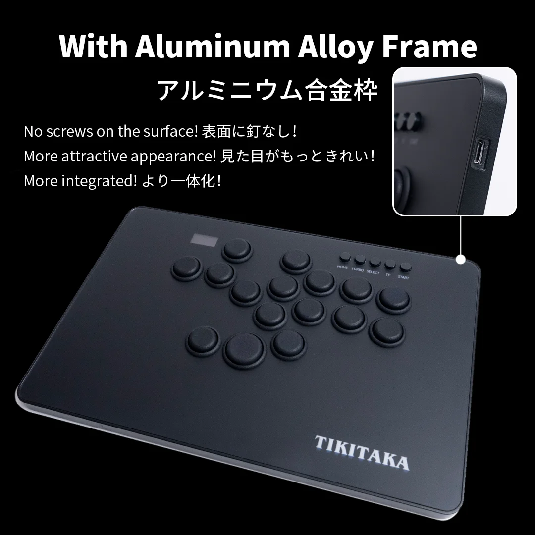 Imagem -02 - Tikitaka Hitbox Plus Série Jogo de Combate Joystick Controlador Arcade Fighting Stick para Ps5 Ps4 Ps3 pc Switch