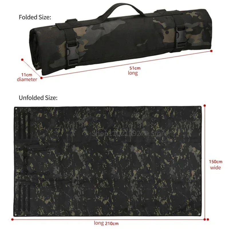 

Military Grade Camping Mat - Portable Oversized Field Pad for Shooting Practice, Durable Water-Resistant Survival Blanket