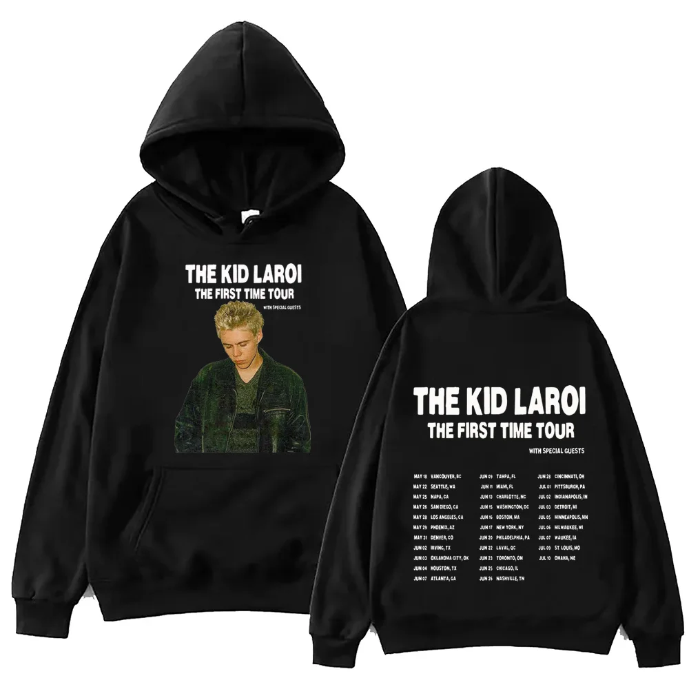 

The Kid Laroi 2024 Hoodie Harajuku Pullover Tops Man Woman Sweatshirt Fans Gift