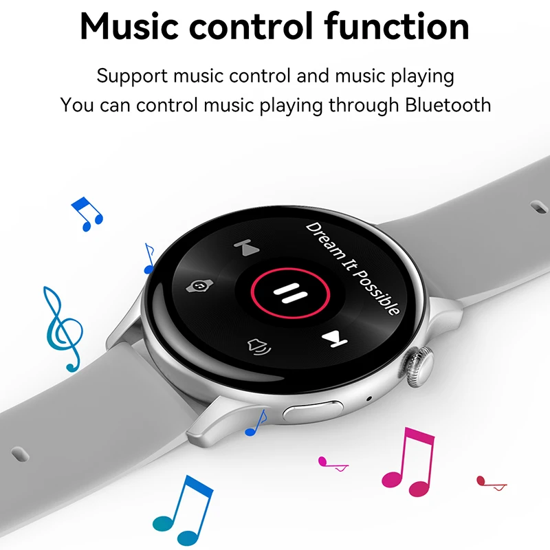 Xiaomi mijia neue Frauen Bluetooth-Anruf Smartwatch immer Zeit Herzfrequenz Sport Gesundheit Überwachung Musik GT4 Smartwatches anzeigen