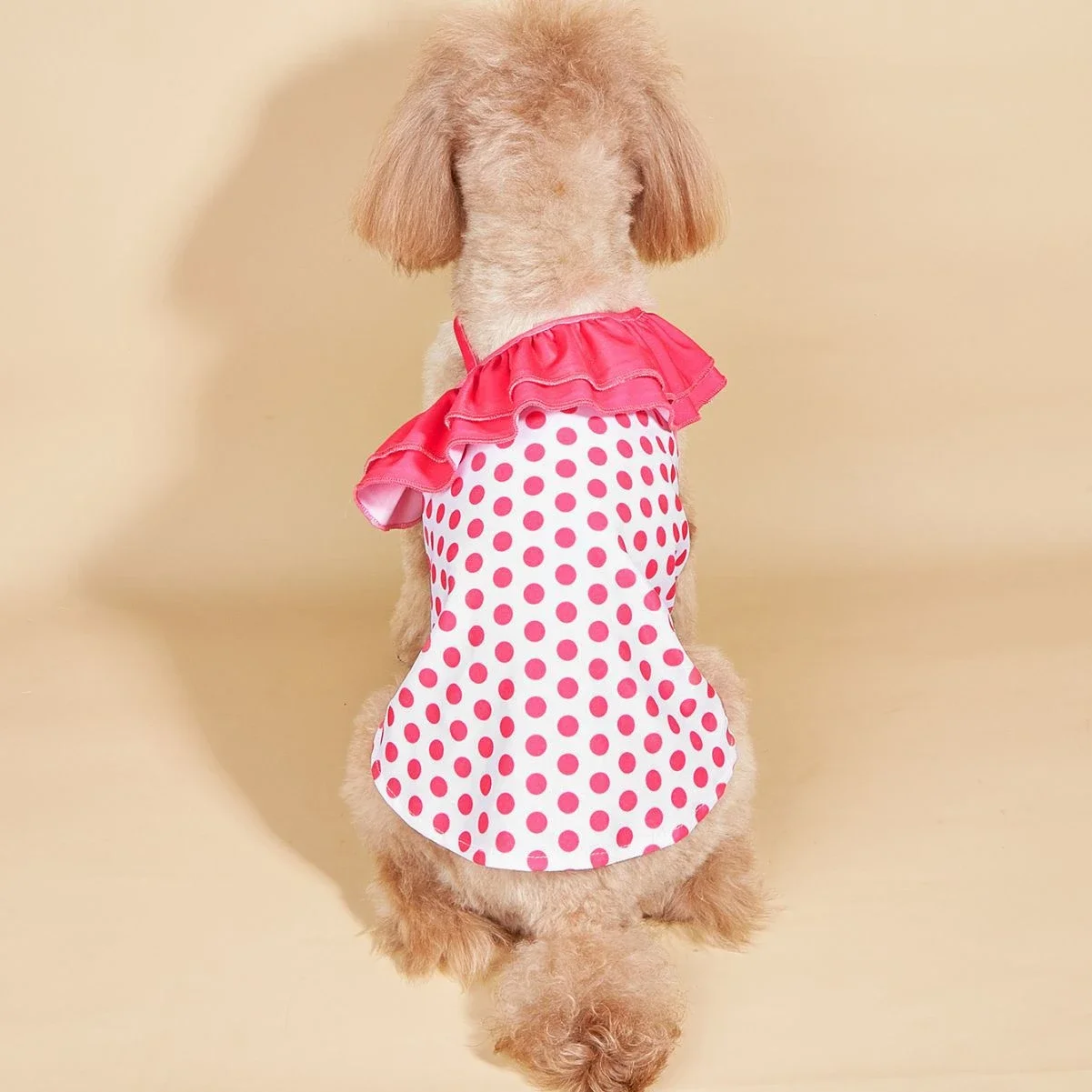 Ins Pet Swimwear Small Dog Dog Cat Breathable Tank Top Swimwear One Piece Sling Bikini Dress Set Dog Dresses for Small Dogs