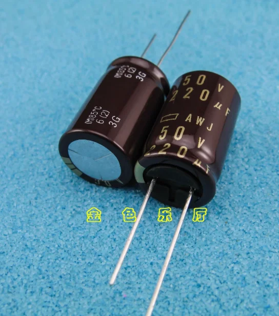4pcs/lot Original Japanese NIPPON AWJ 50V 220UF 16x26mm audio aluminum electrolytic capacitor free shipping