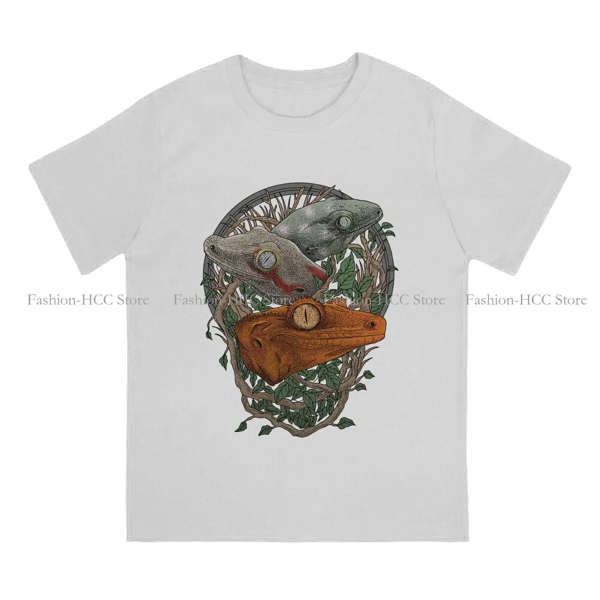 New Caledonian Unique Polyester TShirt Gecko Lover Comfortable Creative Gift Clothes  T Shirt Stuff