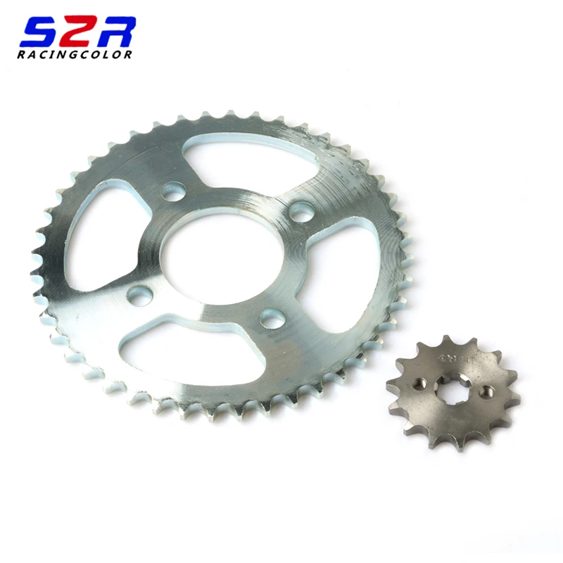 S2R Motorcycle Front Rear Sprocket Driven 44T For HONDA CB125 CB125 CB CBF XR XL 125 Moto Parts 44 14 Teeth Sprockets Drive