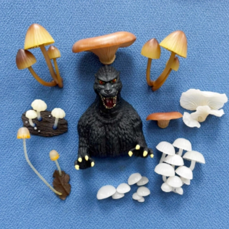 Ikimon 'Glow Mushrooms' Series Gachapon Magnetic Bioluminescent Fungi Decor Re-Release Toy Collectible Action Figure