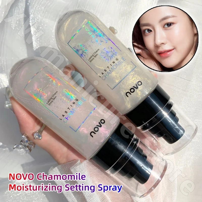 NOVO Chamomile Moisturizing Makeup Setting Spray Moisturizing Quick-drying Film-Forming Waterproof and Sweatproof 90ml