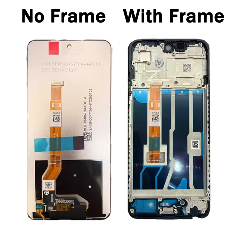 Ekran wyświetlacza A5X do Oppo A5X 4G LCD CPH2711, wyświetlacz dotykowy z digitizerem, zamiennik LCD do OPPO A5x 5G — zdjęcie produktu 6