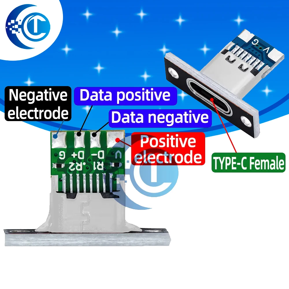 Type-C Female Keybo…