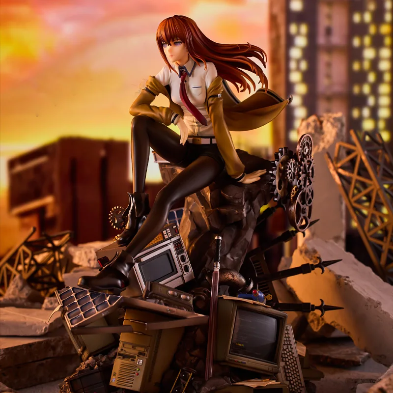 26 cm Steins Gate Anime Figur Kurisu Makise Action Figur Amane Suzuha/Shiina Mayuri Figur Sammeln Modell Puppe Spielzeug geschenke