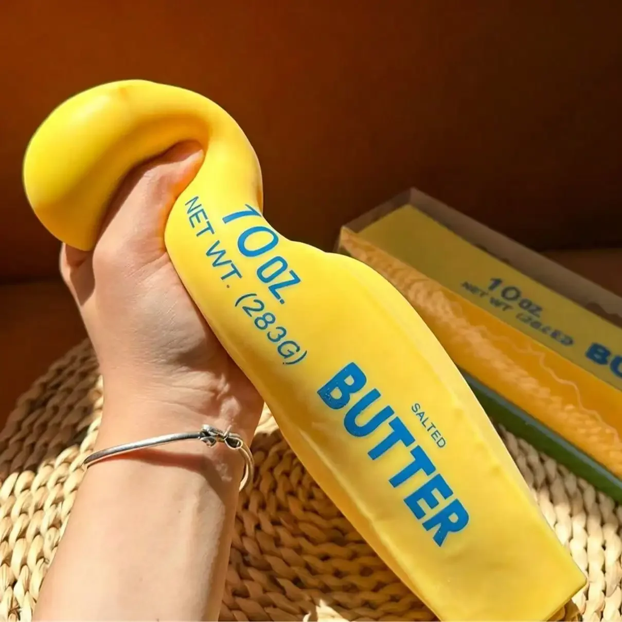 1 riesiger Butterstick-Spielzeugstab zum langsam quetschen, kreatives Stressabbau-Sensorikspielzeug in Butterstick-Form, Angstlinderung – Detail 2