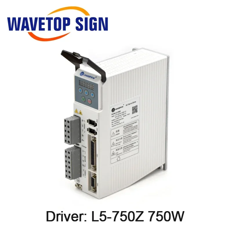 2025 Leadshine High Voltage AC Servo Driver L5-750Z 750W + محرك سيرفو ACM8008M2H-B1-D-SS 750W #2