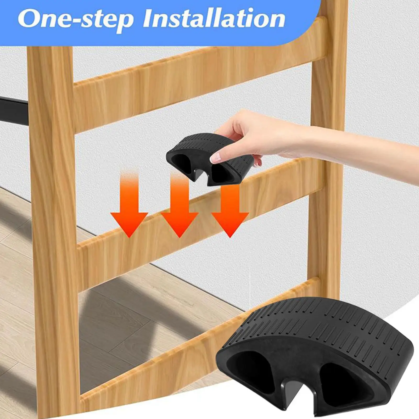 二段ベッド用はしごパッド |   はしご用トラクションパッド 人間工学に基づいたステップ階段クッション 寝室用 RV 大学ロフト ホーム 子供部屋用