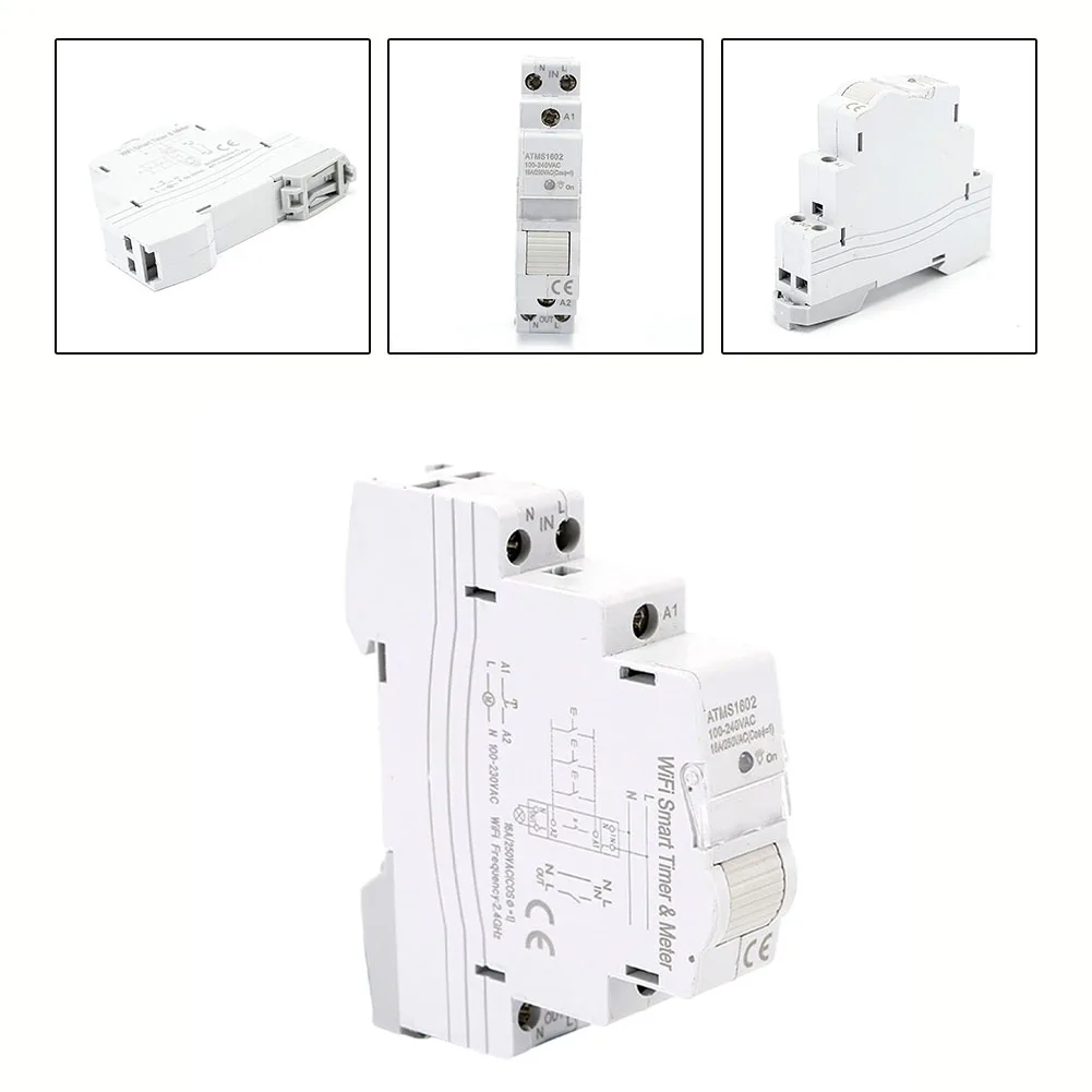 Imagem -05 - Interruptor Home Wifi com Medição Temporizador de Sobretensão e Subtensão Ferramenta Switch Atms1602 1pc