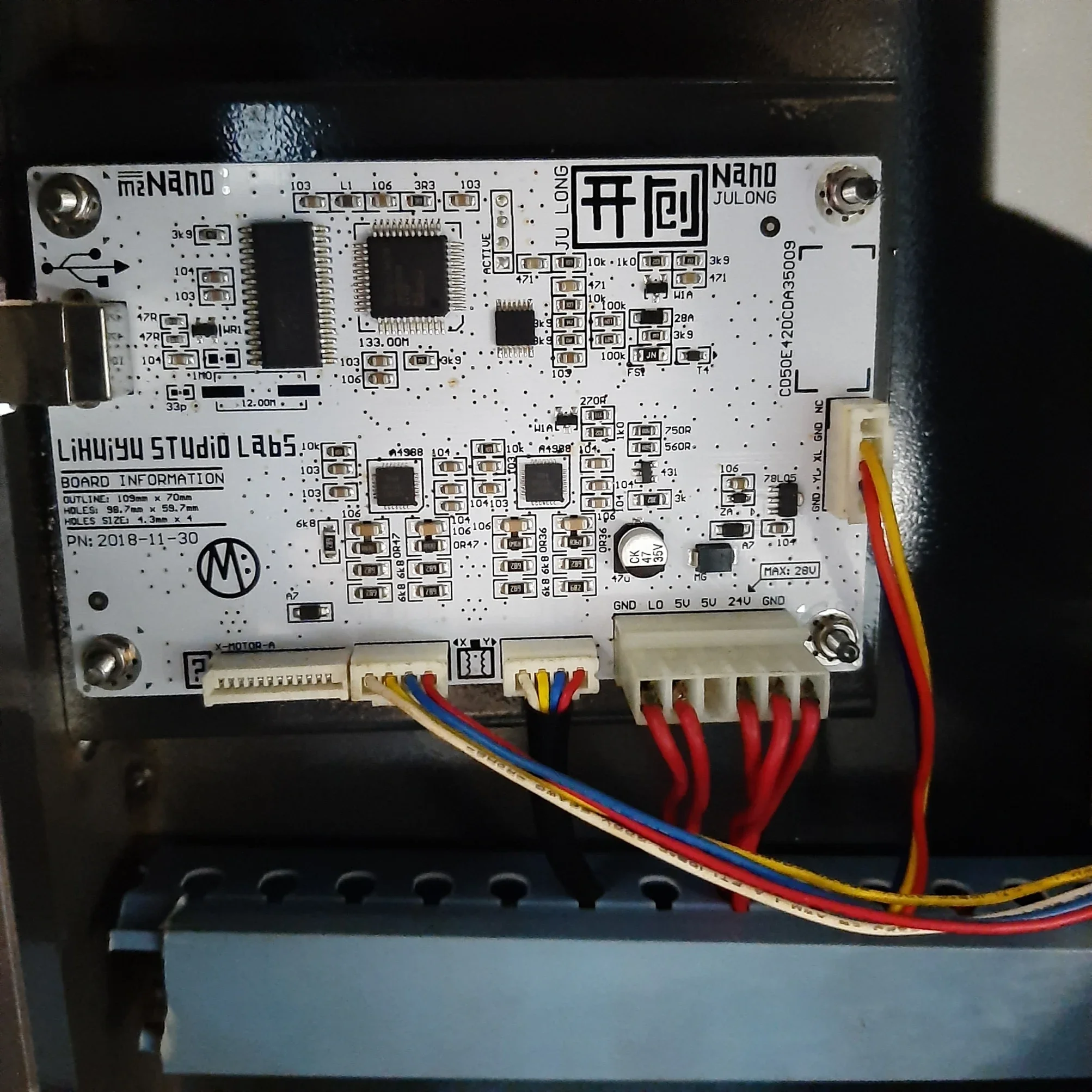 KAICHUANG M2 Nano Laser Controller Mother Main Board Mother Board System Used For CO2 Engraver Cutter Machine 3020 4030 6040