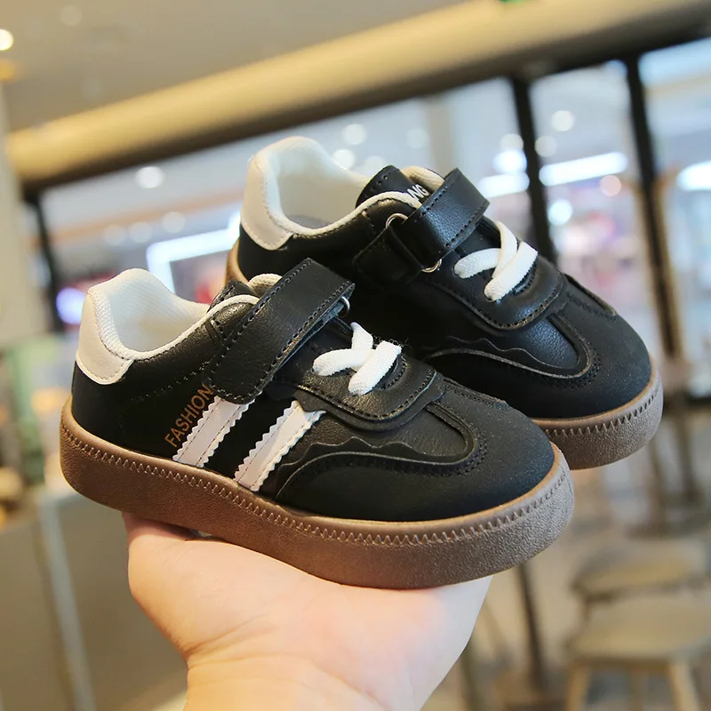 Nieuwe Witte Casual Schoenen Voor Baby Boy Meisje Kinderen Sneaker Lente Kids Sportschoenen Zachte Zool Peuter Wandelschoenen 1-7 Jaar