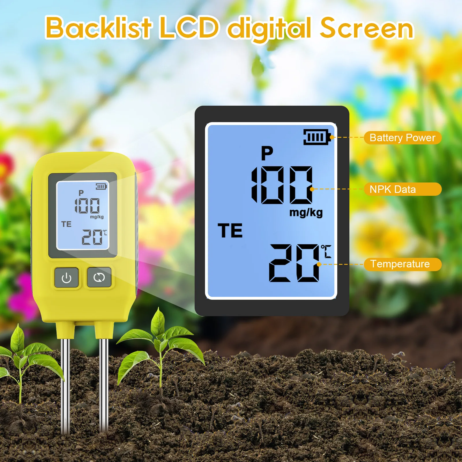 Digital‑readout Soil Quality A - đánh giá và giá Soil Test Digital