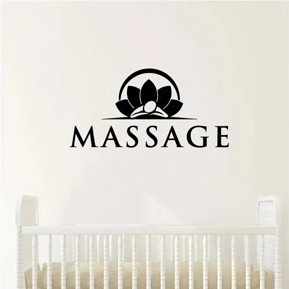 1 pc hot sale massage yoga waterproof Wall Sticker Removable Wall Stickers Diy Wallpaper For Home Decor Living Room Bedroom