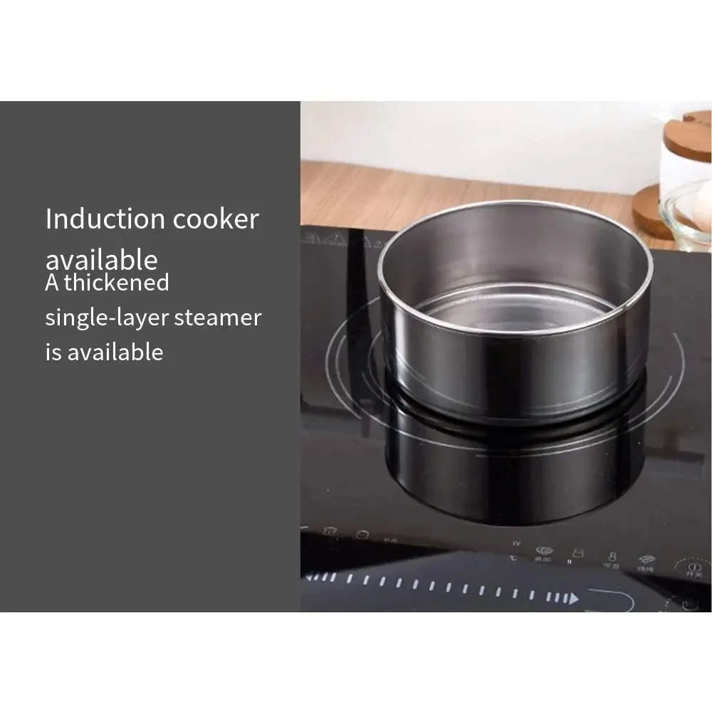 

High Quality Portable Lunch Box 2/3/4/5 Layers Leakproof Lunch Container Heatable Stackable Stainless Steel Pot