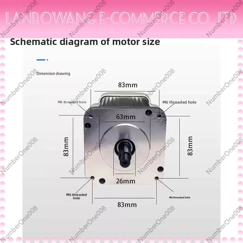 550w/750w/1100w 220v Brushless Servo Motor Knob Speed Control Belt Sander Woodworking Machinery Letter Saw Lathe