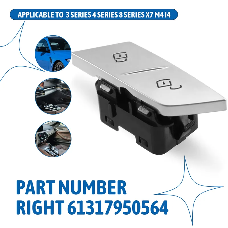 

Car Door Central Locking Switch For BMW 3 Series 4 Series 8 Series X7 M4 I4-T61C