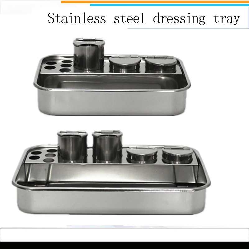 Stainless steel infusion tray Nurse infusion treatment tray nursing disinfection changing tray