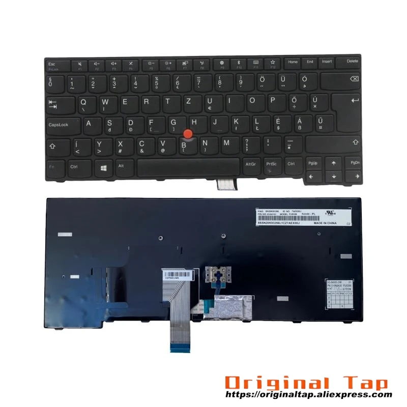 HU Hungarian Keyboard for Lenovo Thinkpad E470 E470c E475 01AX015 01AX055 01AX095