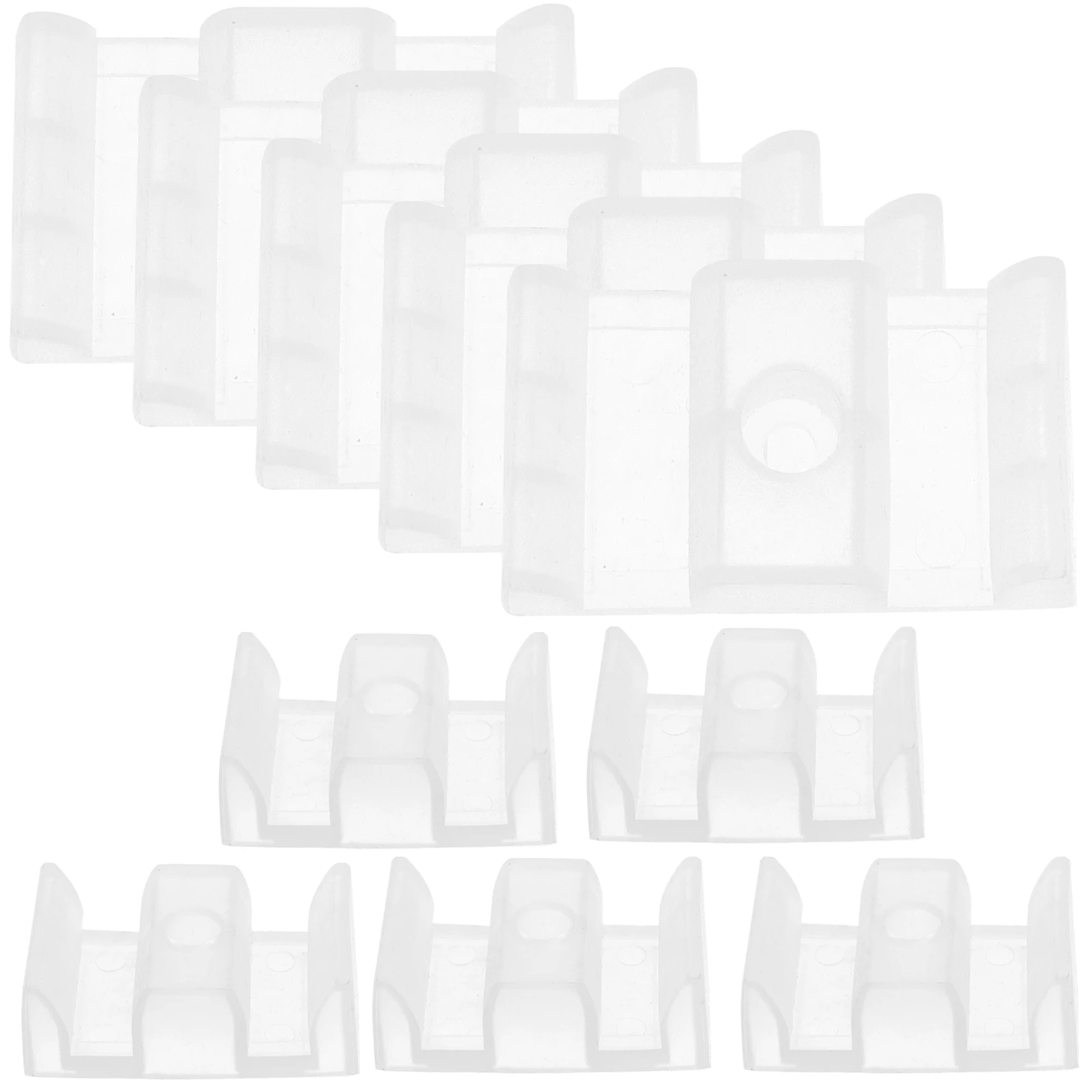 

10 Shower Bumpers Plastic Sliding Guides Glass Door Limiters Shower Door Guides For Glass Sliding Doors Sturdy Bath Room