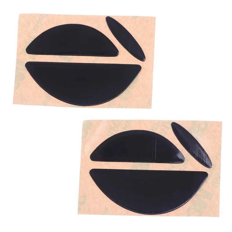 2 sets Mouse Skates Pad Mouse Feet Glide Sticker Curve Edge Skates Replacement ForLogitech MX518 G400 Mouse Feet Mice Skates