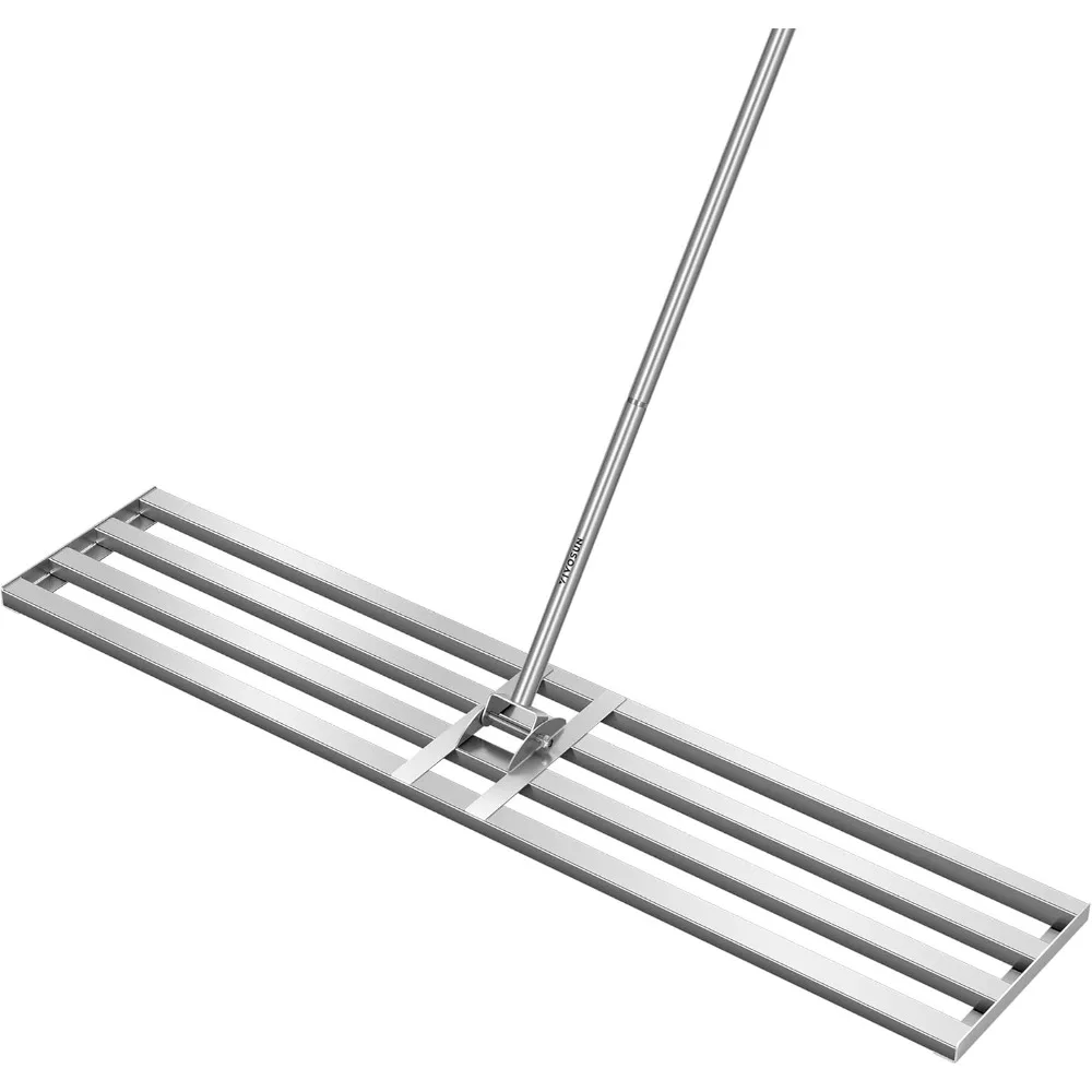 rateau-de-nivellement-de-pelouse-de-48-niveleur-de-pelouse-robuste-en-acier-inoxydable-de-48-x-10-x-78-avec-poignee-longue-reglable-de-7-pieds-pour-un-effet-eleve