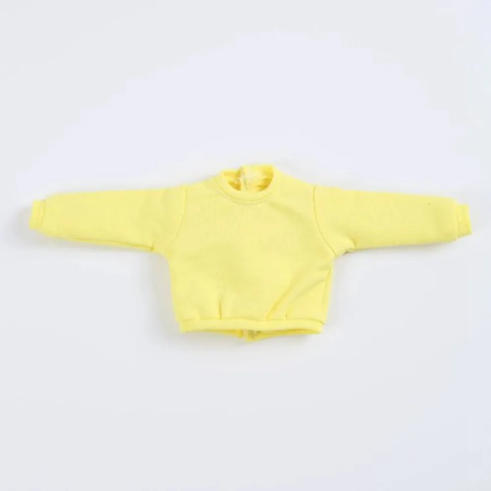 

Свитшоты ручной работы в стиле DIY, повседневные, модные, 10 цветов, с длинными рукавами, топы для кукол, одежда для кукол Блайз, подарок своими руками