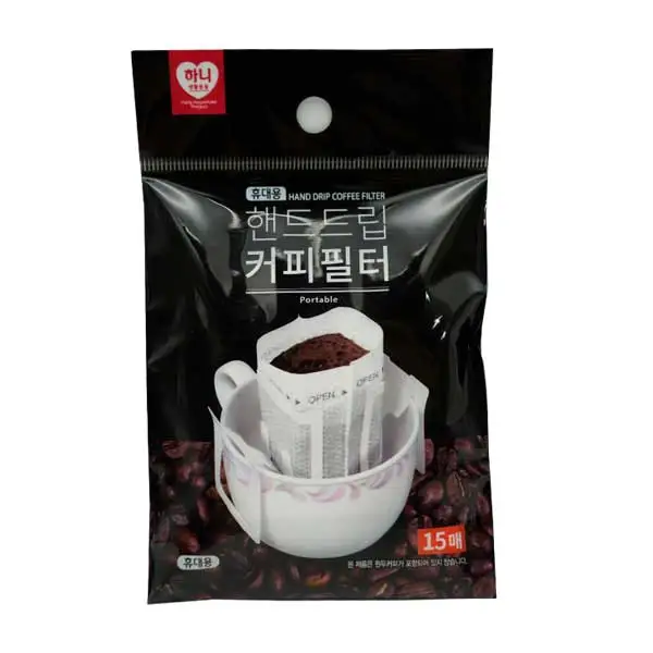 15 daily disposable coffee filter Hini hand-lip coffee filter paper