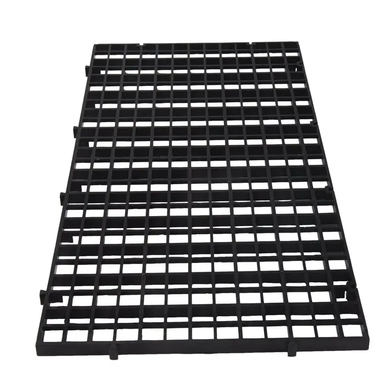 T21C 20X Aquarium Divider Tray Plastic Mesh Aquarium Egg Box Light Diffuser, Fish Tank Divider Filter Bottom Isolation