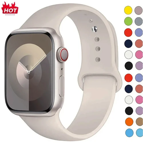 애플 워치 스트랩용 실리콘 밴드, 스포츠 팔찌, iwatch 시리즈 8, 7, 6, 5, 4, 3, SE 9, 울트라 2, 49mm, 44mm, 45mm, 40mm, 41mm, 42-38mm, 45mm  Best5