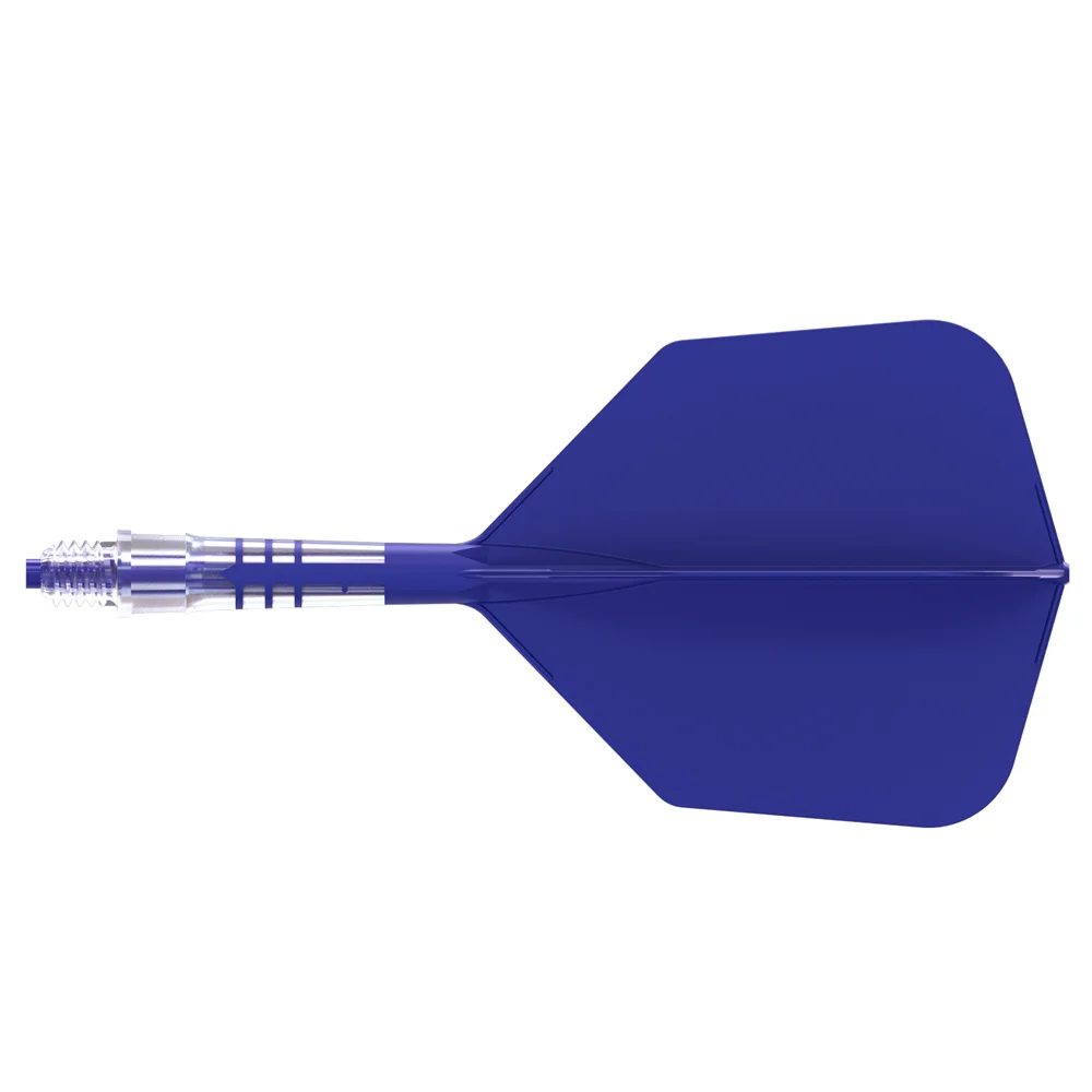 

CUESOUL ROST T19 Carbon Integrated Dart Shaft and Flight Big Wing Shape-Dark Blue Flight with Blue Shaft