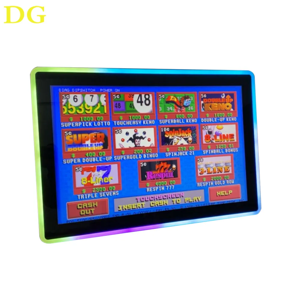 22 Inch POG GAME Capacitive touch screen Monitor Kit For POG-Original Bally or Other Slot 1680*1050 Resolution