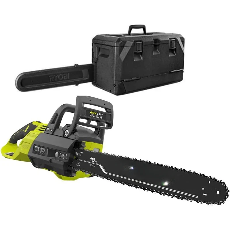 

40V Brushless Lithium-Ion Electric Cordless Battery Chainsaw + CASE (Tool-Only) BATTERY AND CHARGER NOT INCLUDED