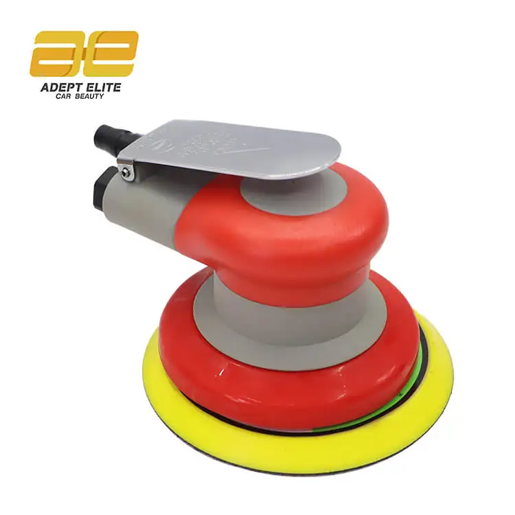High Quality 5inch 125mm Pneumatic Dual Action Random Orbital Air Sander Low Vibration Heavy  For Wood Composites Metal