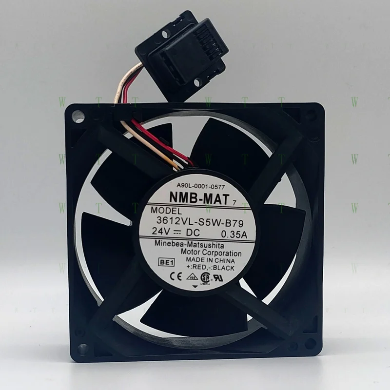 

H 1 pcs NMB 3612VL-S5W-B79 24V 0.35A 9232 9CM Double Ball Fanuc Fan
