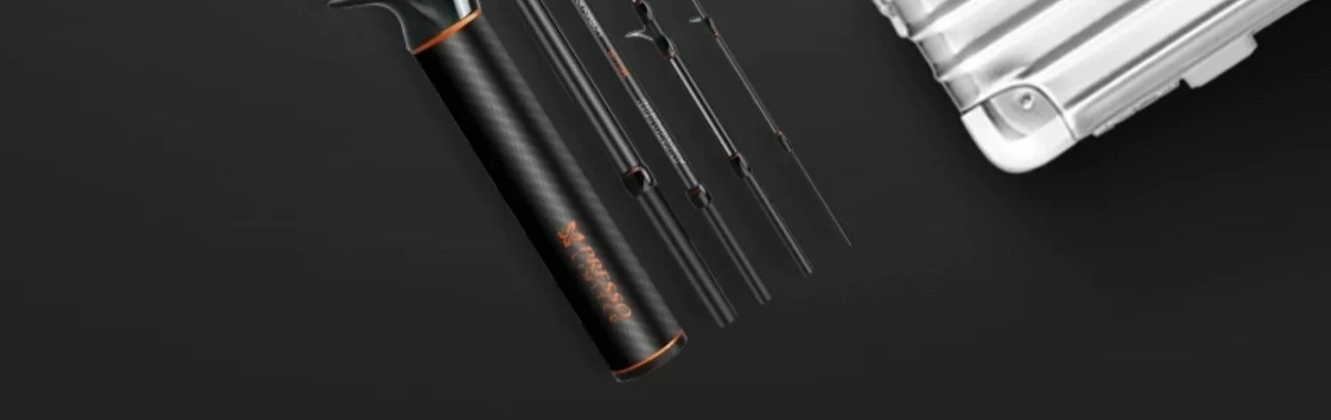 Tragbare Reise-Angelrute 4+1 Segmente 46cm Spinn- und Casting-Mikro-Angelrute Angelzubehör – Detail 6