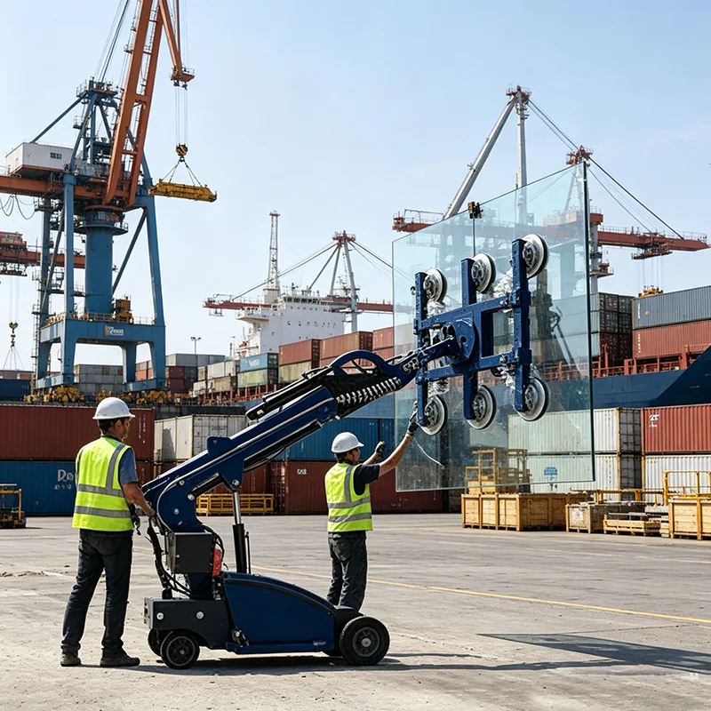 Customize 300kg,400kg,500kg 600kg Outdoor Window, Curtain Wall, and Glass Installation Lifting Robot Glass Lifting Machine