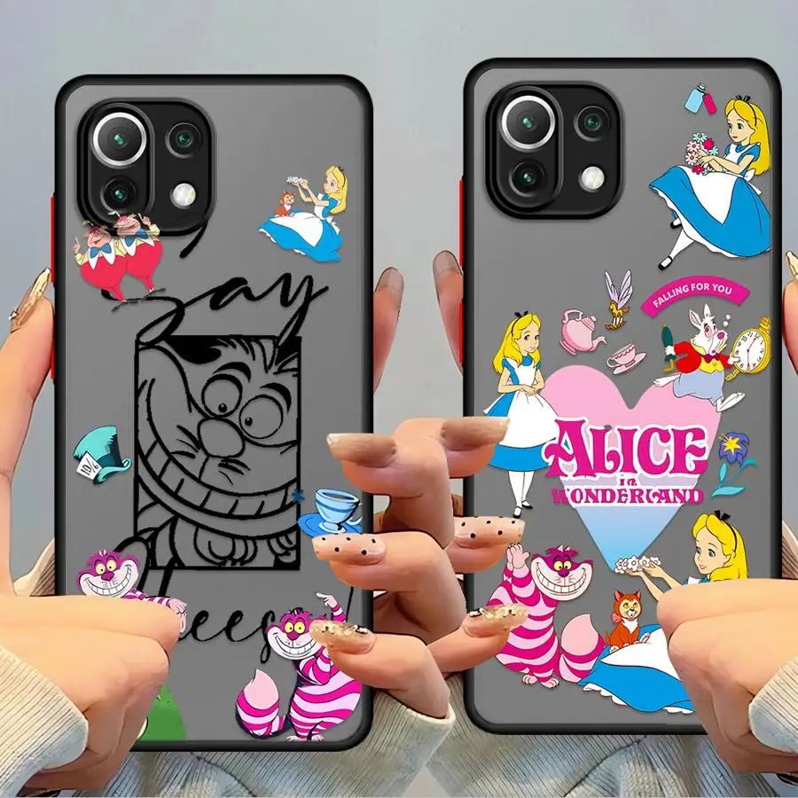 Чехол для телефона Disney «Алиса в стране чудес» для Xiaomi Mi 11 Lite 12X 12T 11T Pro 11T, мягкий чехол