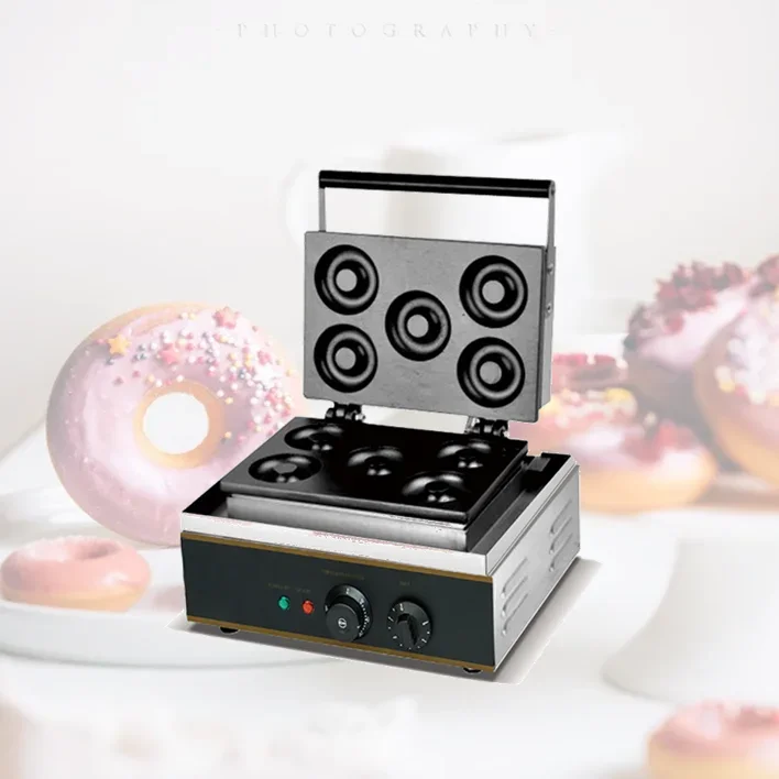 Heavybao Commercial Donut Maker Donut Ball Machine For Restaurant Professional Electric Non-Stick Doughnuts Maker