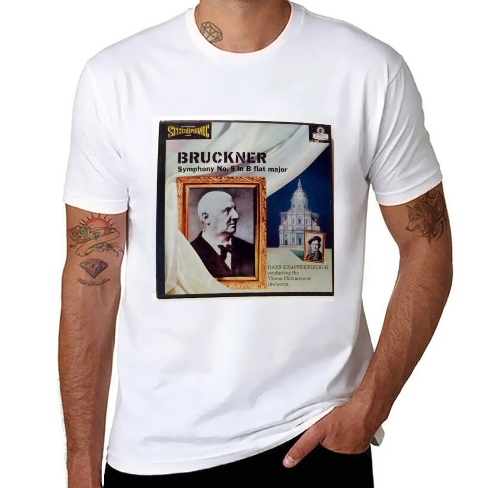 New Anton Bruckner, Bruckner, Symphony No. 5 T-Shirt oversized t shirts sweat shirt sweat shirts mens white t shirts