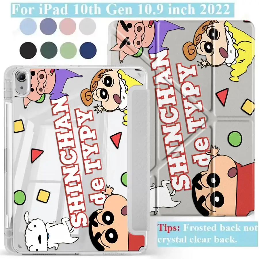 

Tablet Case For iPad Mini 6 7 Air 4 5 M3 M2 1 2 M4 11inch Pro 2025 Pro 11th 10th 9th 8th 7th 12.9inch Y-Fold Holder Cover