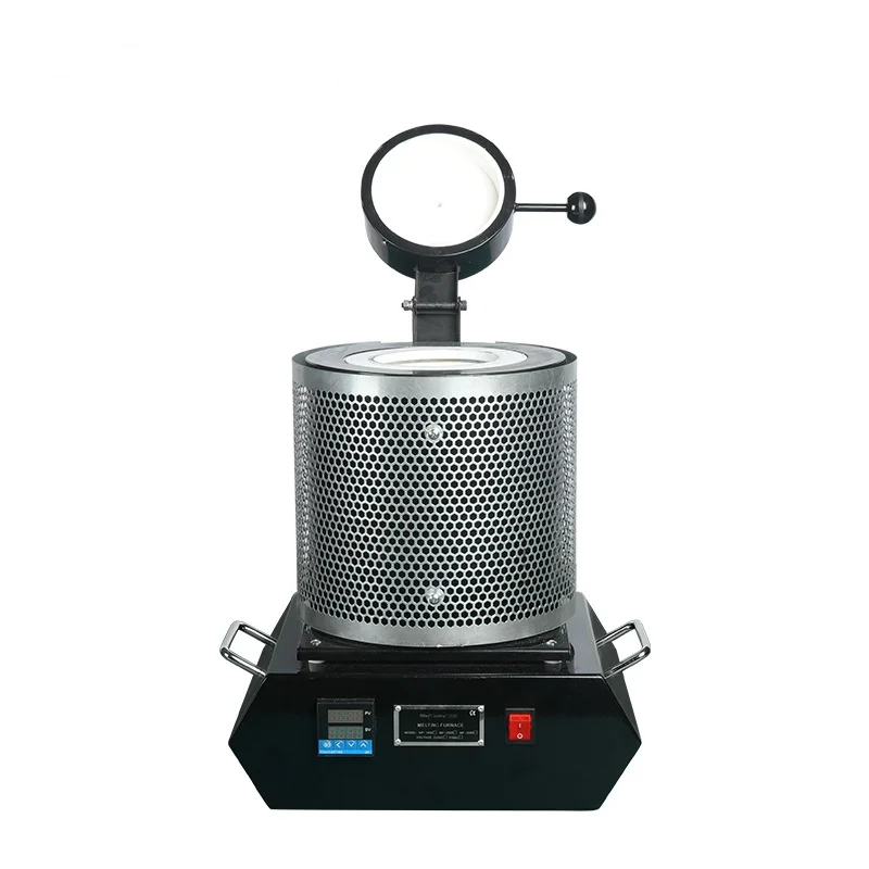 TOP Hot Sale 5kg Mini Melting Furnace for jewelry Portable Gold Silver Smelting Machine Electric Melting Furnace