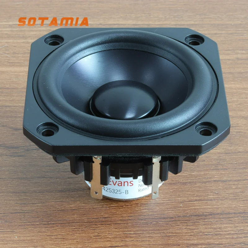 

SOTAMIA 1pcs 3 Inch Full Range HIFI Speaker 4 Ohm 25W Strong Magnetic Fever Computer Music Audio DIY Bluetooth Speaker Upgrade
