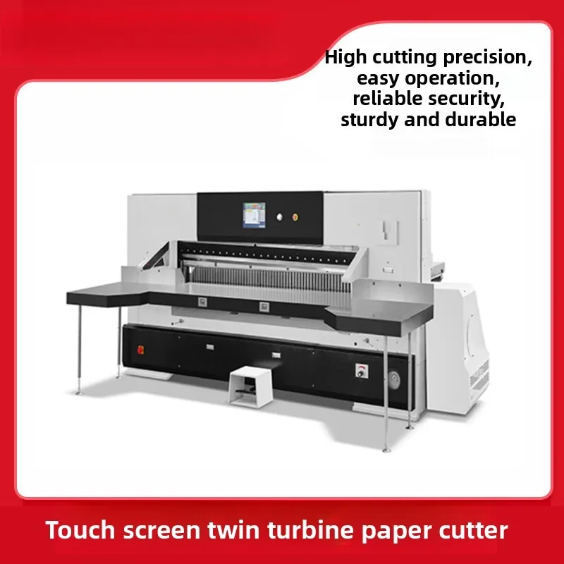 

Hydraulic Fully Automatic Heavy Duty Programmable Cutter Paper Feeding Machine