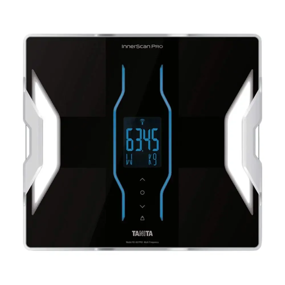 

Full Body Composition Monitor Multi Frequency Analysis Bluetooth Smart Scale Muscle Quality Score Led Display Capacity Japan Tec