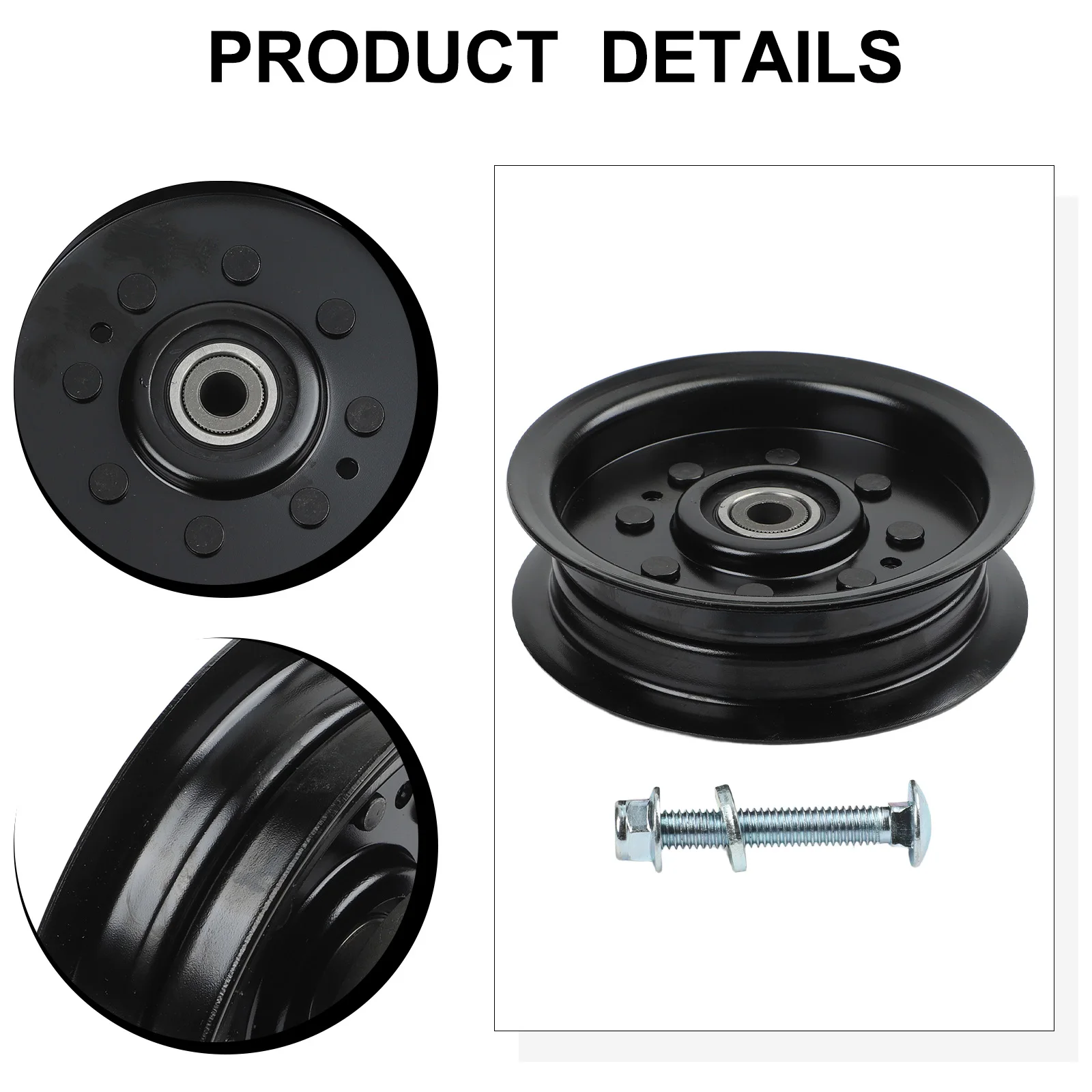 

Idler Pulley for Craftsman Lawn Tractors Replaces 532196104 196104 197380 Designed for 48 inch and 54 inch Models